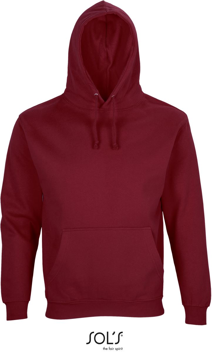 Unisex s kapuco pulover SOL's Collection – Bordo