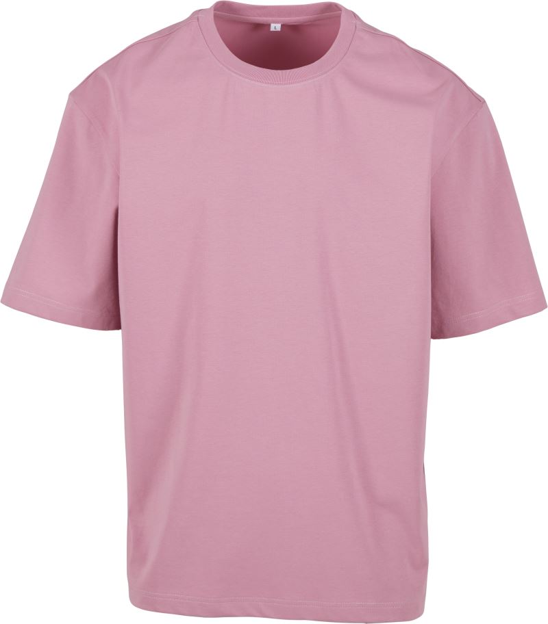 Moška Težji Sorona® majica Build your Brand – dusty pink