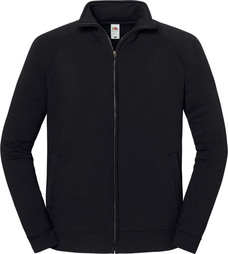 Unisex težji jopica Fruit of the Loom – Črna
