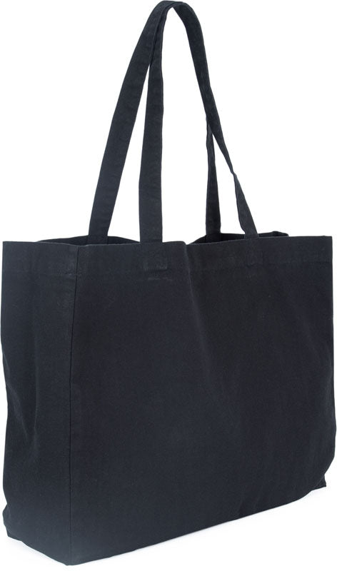 Unisex large Bag KiMood – washed black