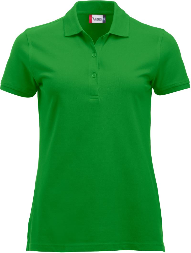Ženska težji Piqué polo Clique – apple green