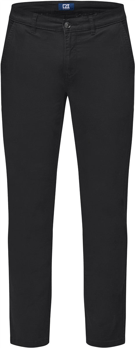 Moške chino hlače Cutter & Buck Edgemont Chinos Men 34" - Črna