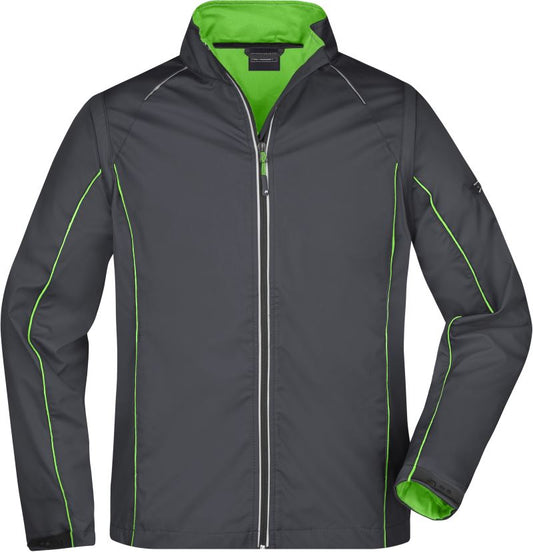Moška softshell jakna s snemljivimi rokavi James & Nicholson JN 1122