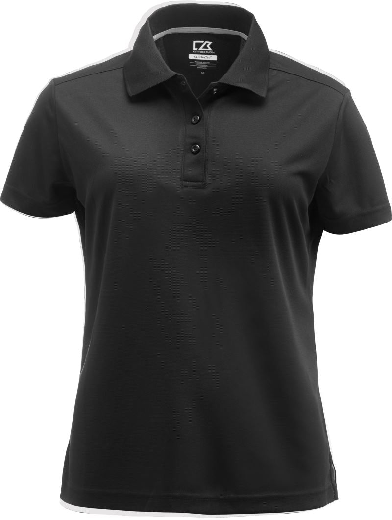 Ženska Functional polo Cutter & Buck – Črna