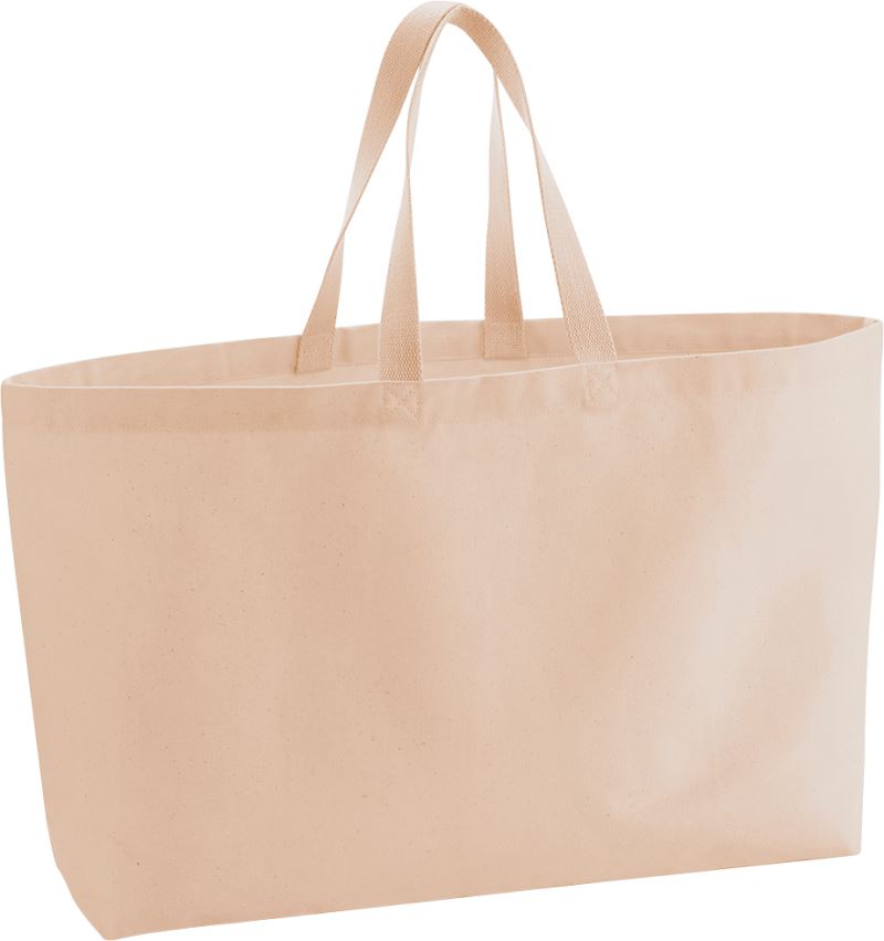 Unisex canvas Bag Westford Mill – peach