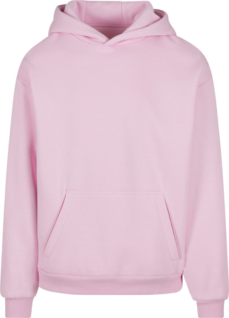 Unisex težji prevelik kroj Unisex s kapuco pulover New Morning Studios – soft pink