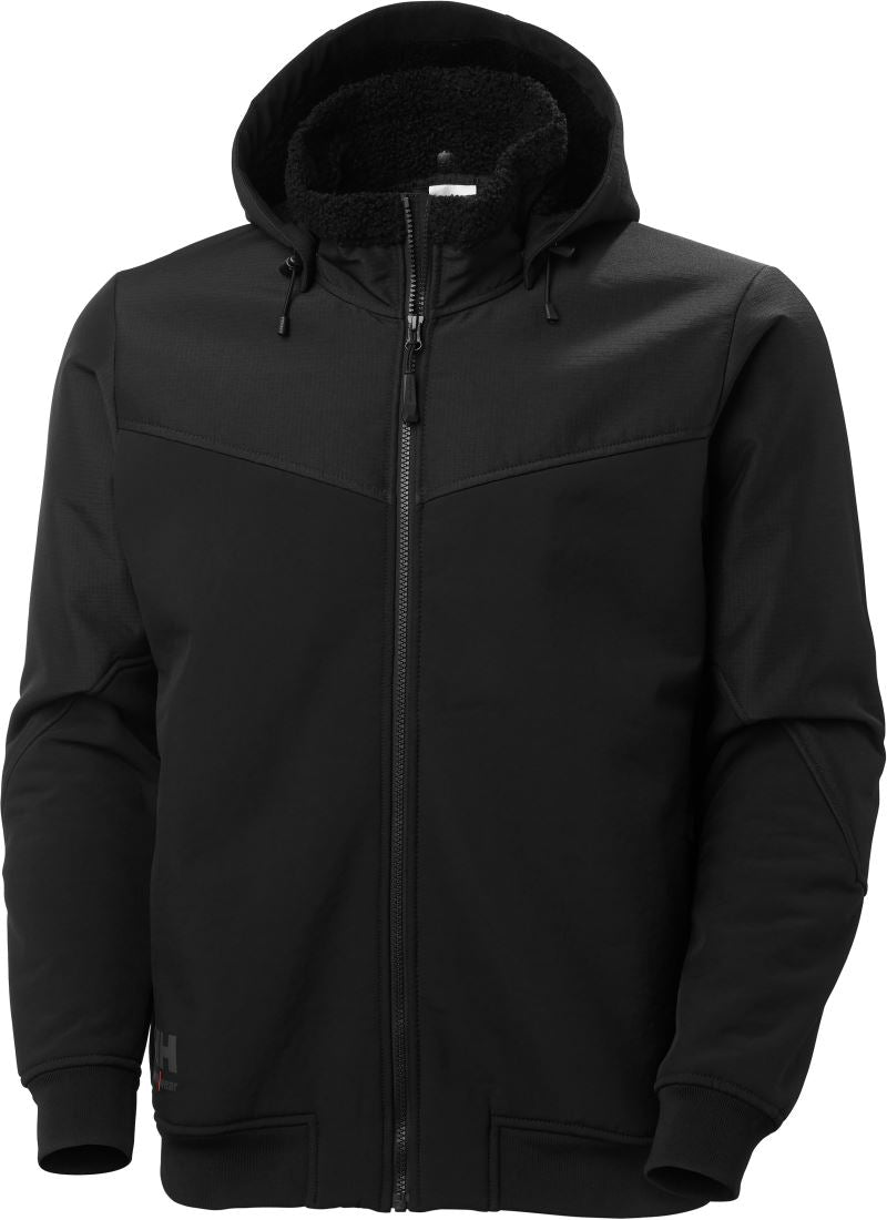 Unisex delovna oblačila Zimski softshell jakna "Oxford" Helly Hansen – Črna