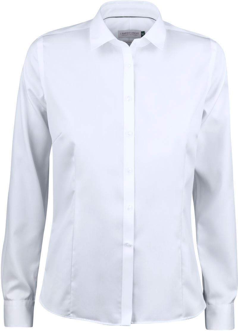 Ženski non-iron blouse dolgi rokav J.Harvest & Frost – Bela