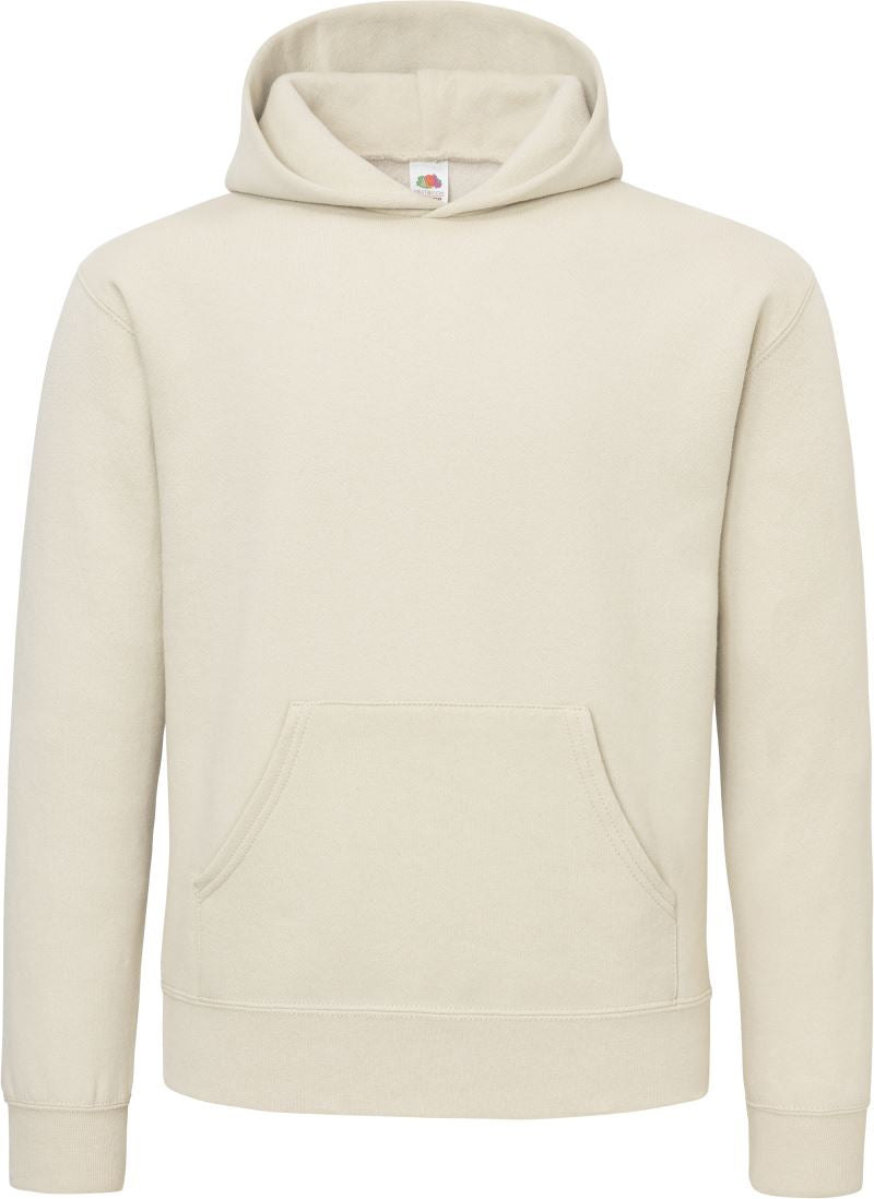 Unisex s kapuco pulover "Supercotton™" Fruit of the Loom – desert sand