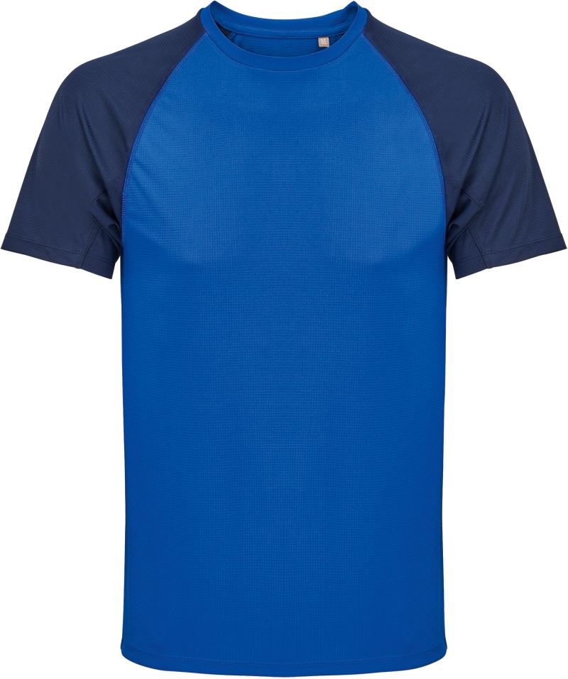 Moška Raglan Sport Shirt SOL's Collection – french navy/royal blue