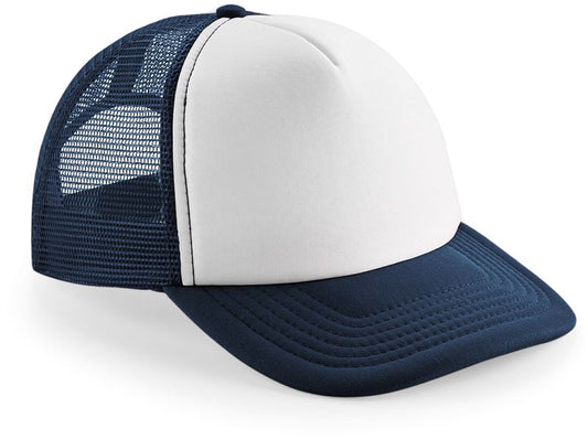 Petpanelna vintage trucker kapa Beechfield B645, prikaz izdelka