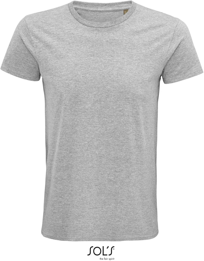 Moška Organic majica SOL's Collection – grey melange