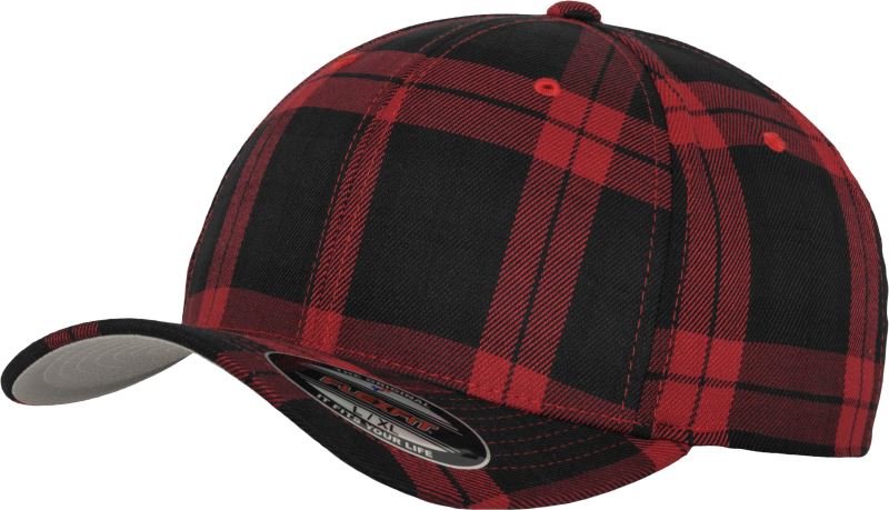 Kapa "Tartan Karirasta" s 6 ploščami - Flexfit | 6197 - oblekanadom