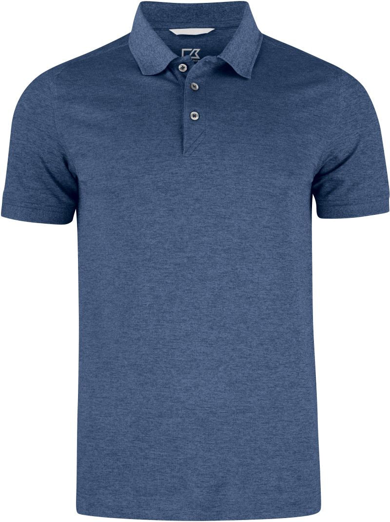 Moška Piqué polo Cutter & Buck – cobolt melange