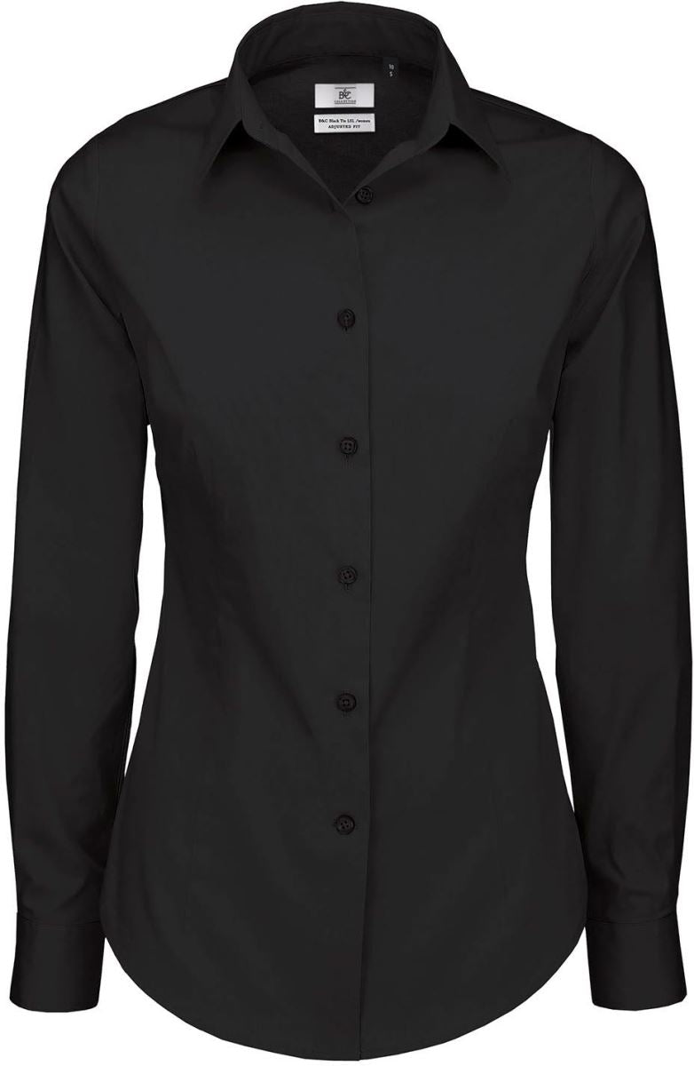 Ženska Srajca Z Dolgimi Rokavi B&c | Black Tie Lsl /women - oblekanadom