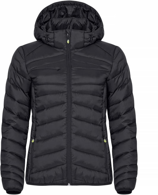 Ženska Quilted jakna Clique – Črna