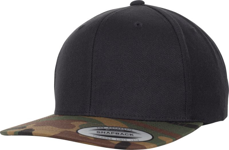 6-panelna Snapback kapa "Kamuflažni slog" - Flexfit | 6089CF/6089CV/6089TC