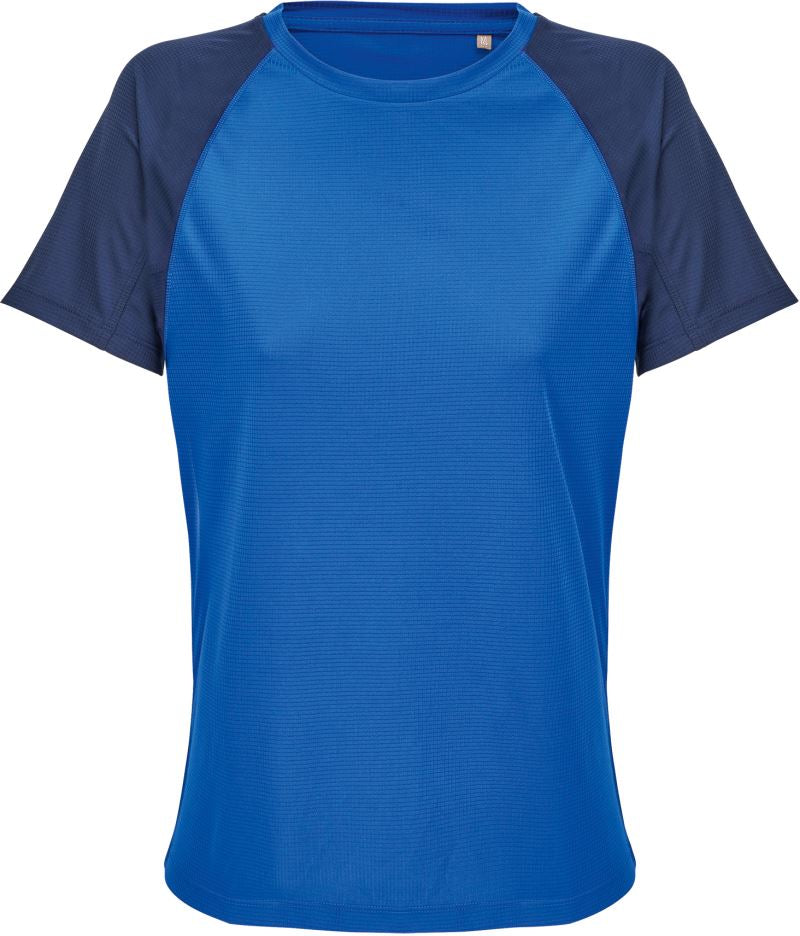 Ženska Raglan Sport Shirt SOL's Collection – french navy/royal blue