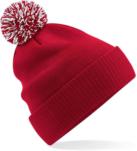 Reciklirana pletena kapa s cofom Beechfield B450R, prikaz izdelka