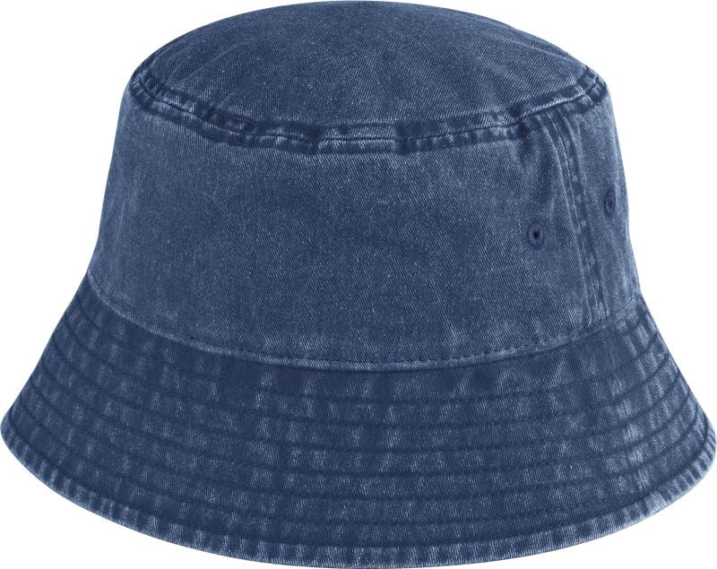 Otroški vintage bucket klobuk Beechfield B688B, barva Vintage denim modra