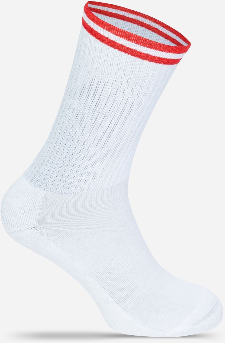 Unisex tennis Socks "Premium" Mr.Socks – white/red