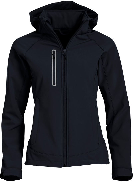 Ženska trislojna softshell jakna Clique, prikaz izdelka