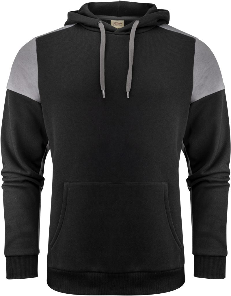 Unisex s kapuco pulover Printer – black/anthracite