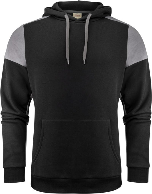 Unisex s kapuco pulover Printer – black/anthracite