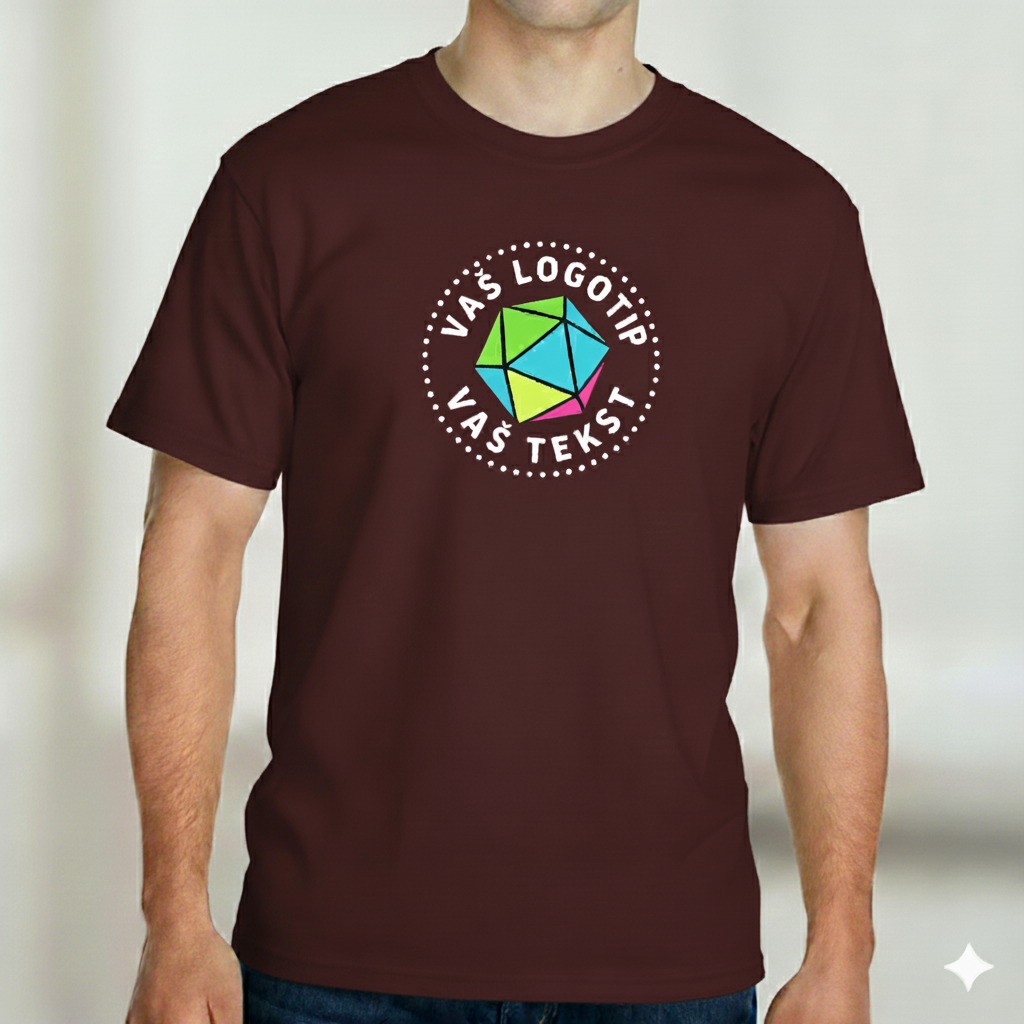 Majica z vašim logotipom – TISK - oblekanadom