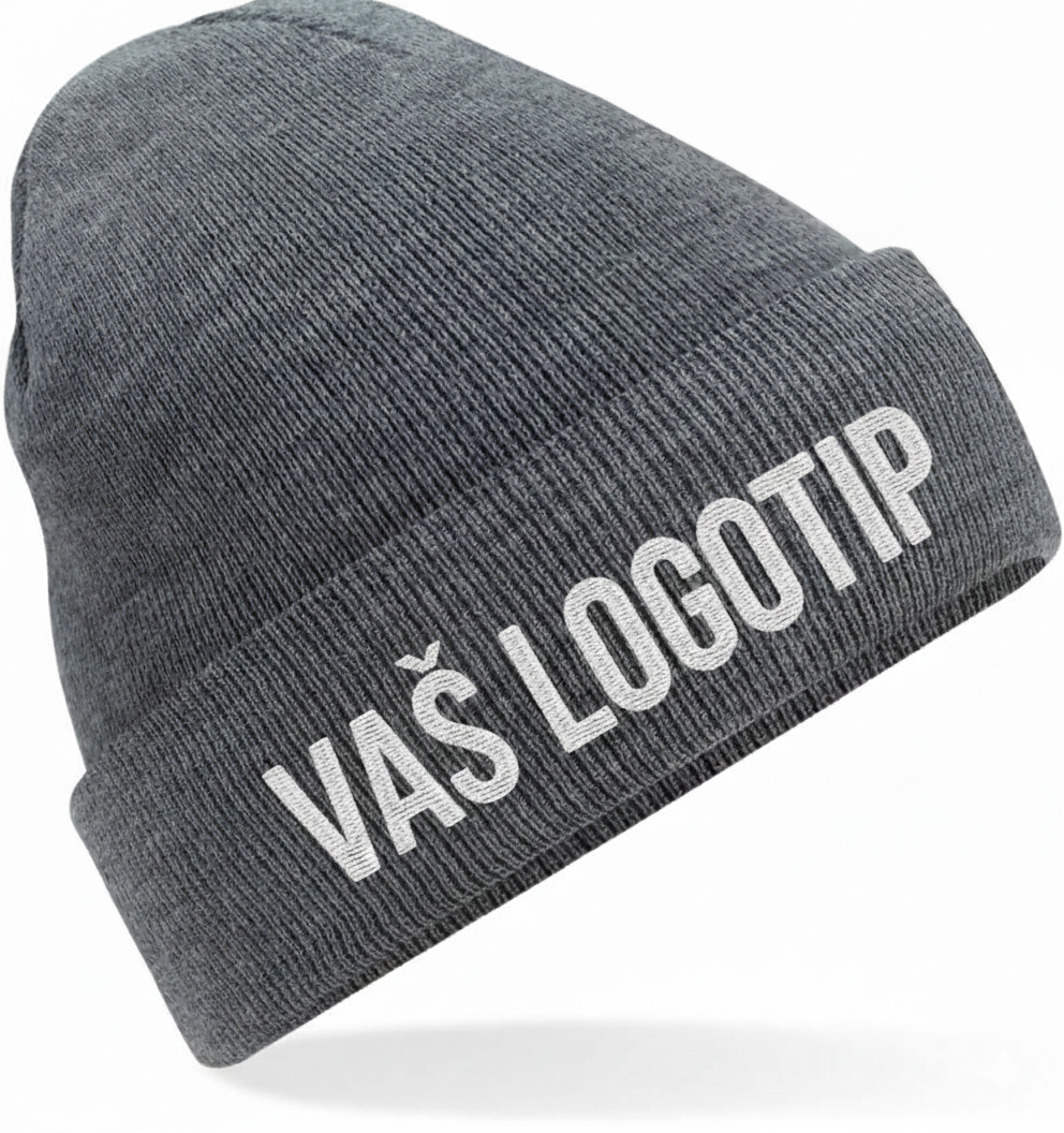 Kapa z vašim logotipom – VEZENJE (Beechfield B‑45)