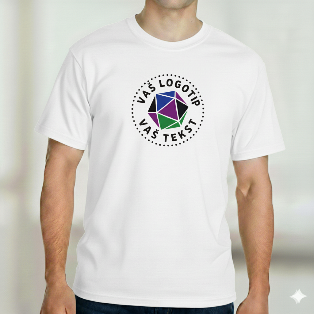 Majica z vašim logotipom – TISK - oblekanadom