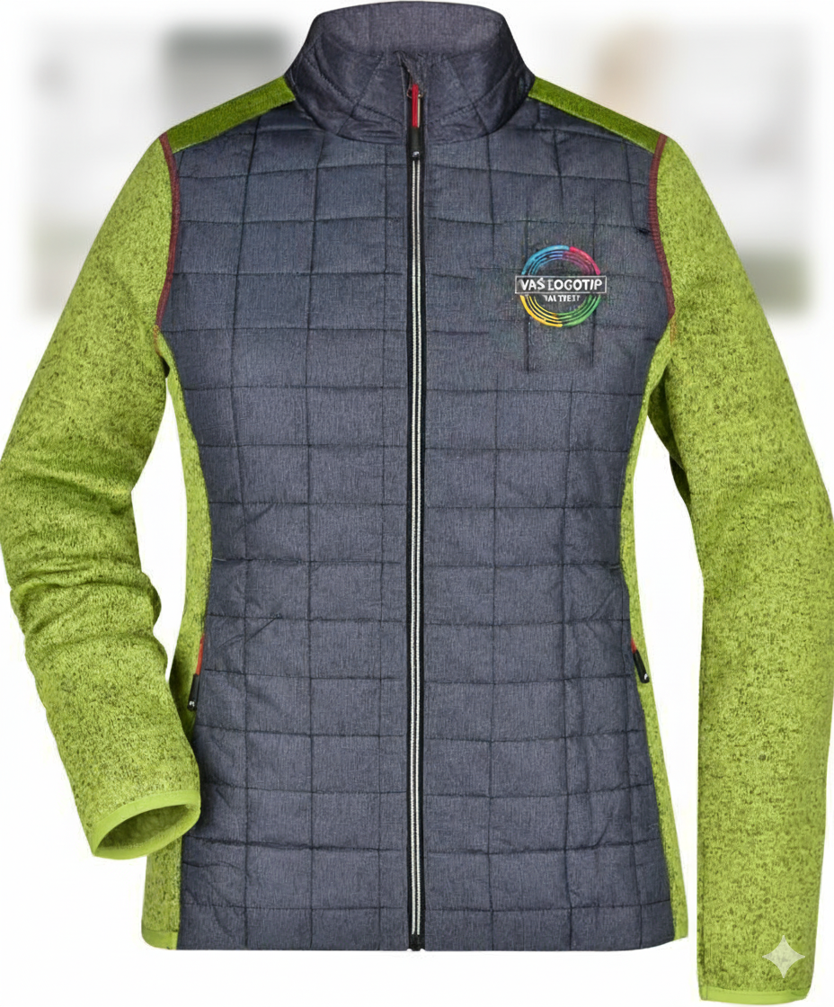 Ženska hibridna jakna z vašim logotipom – VEZENJE - oblekanadom