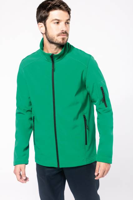 Moška K401 3-slojna softshell jakna - Kariban - oblekanadom