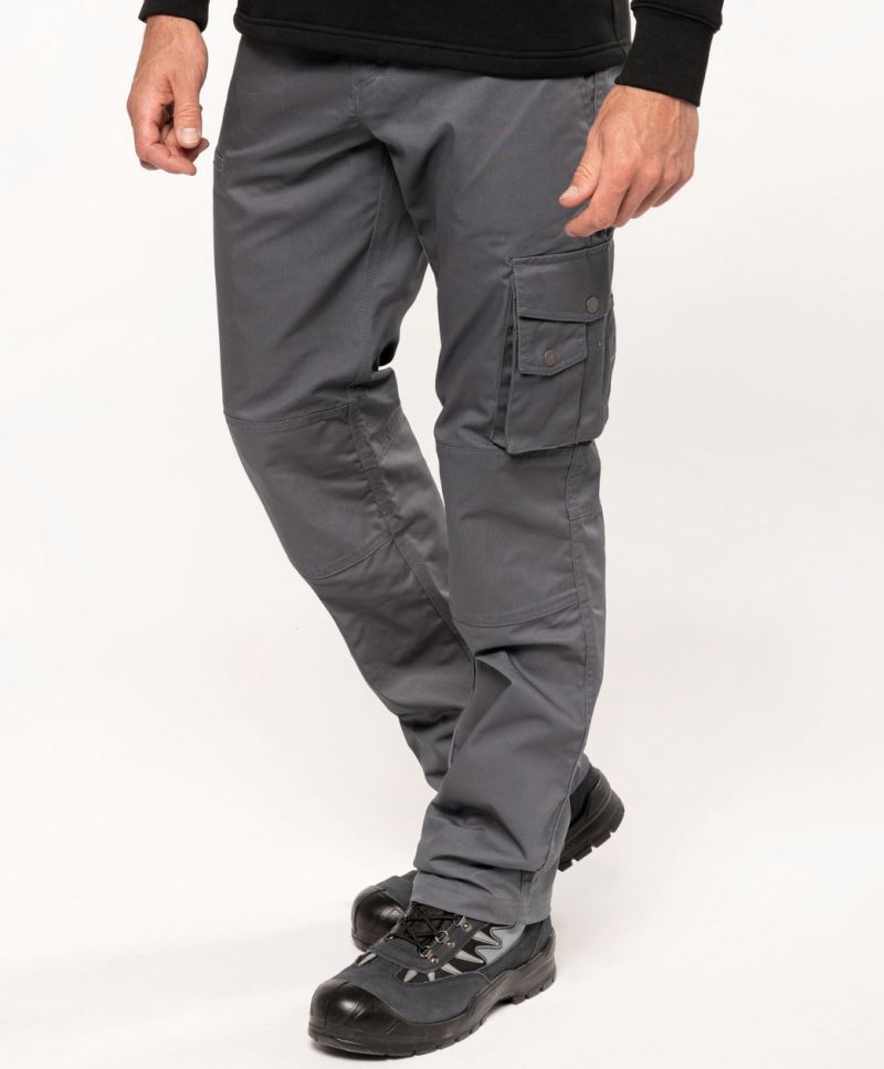 Večnamenske delovne hlače z žepi - Kariban | WK795 (38-54) - oblekanadom