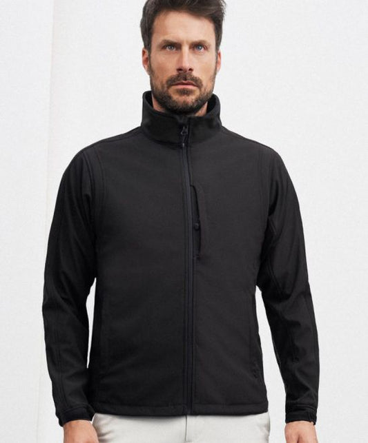 Moška troslojna softshell jakna James & Nicholson JN 135