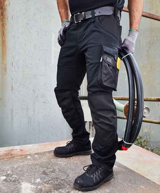 Moške raztegljive delovne hlače slim fit JN 1812 (62-64)