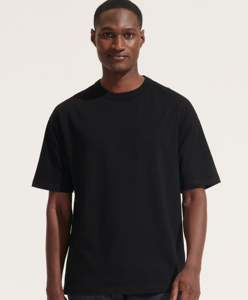 Set pet moških majic SOL'S Boxy Men s podaljšanim oversize krojem, udobne in sodobne moške majice v eni sliki.