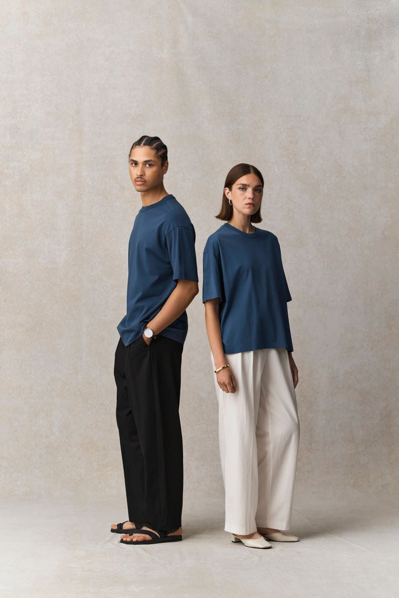 Set pet moških majic SOL'S Boxy Men s podaljšanim oversize krojem, primerne za vsakodnevno nositev.