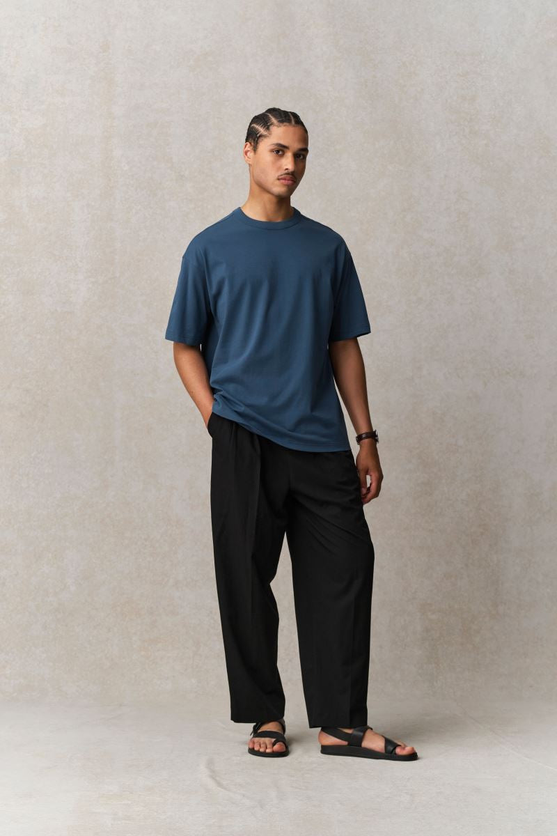 Set 5 moških majic SOL'S Boxy Men z podaljšanim oversize krojem, vsak kos prikazan na sliki.