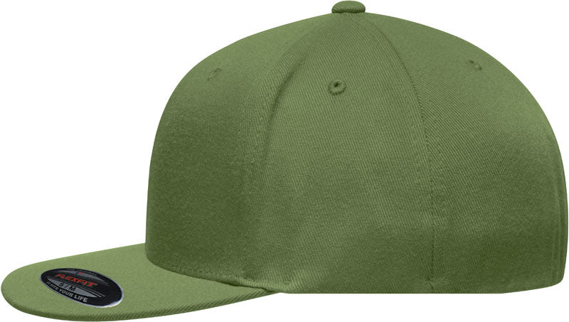 6-panel Flexfit® ravna kapa z ukrivljenim šiltom Myrtle Beach MB 6184Caps - oblekanadom