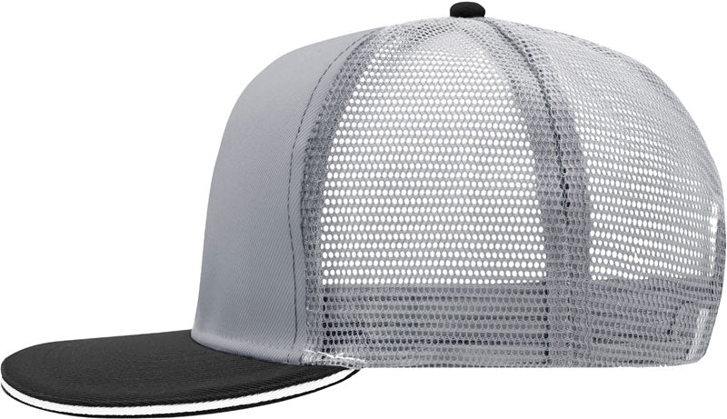 6 Panel Pro Mesh Sandwich Kapa Myrtle Beach MB 6635Caps - oblekanadom