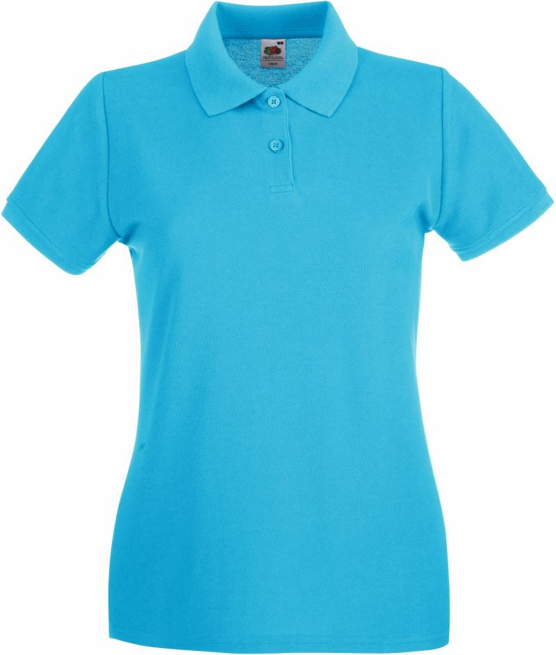 Ženska Polo Majica Kratek Rokav Fruit of the Loom Lady-Fit Premium Polo - oblekanadom