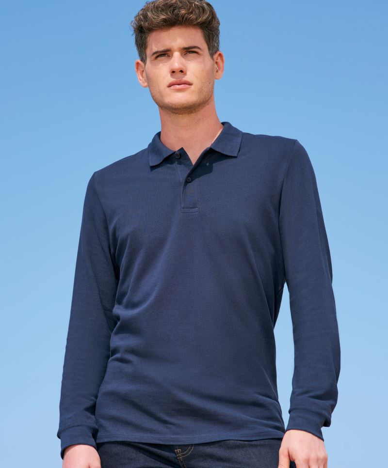 Moška Polo Majica Dolgi Rokav SOL'S  Perfect LSL Men - oblekanadom