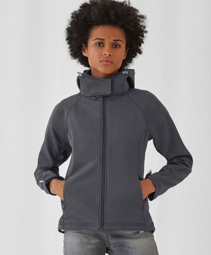 Ženska Jakna B&C  Hooded Softshell /women - oblekanadom