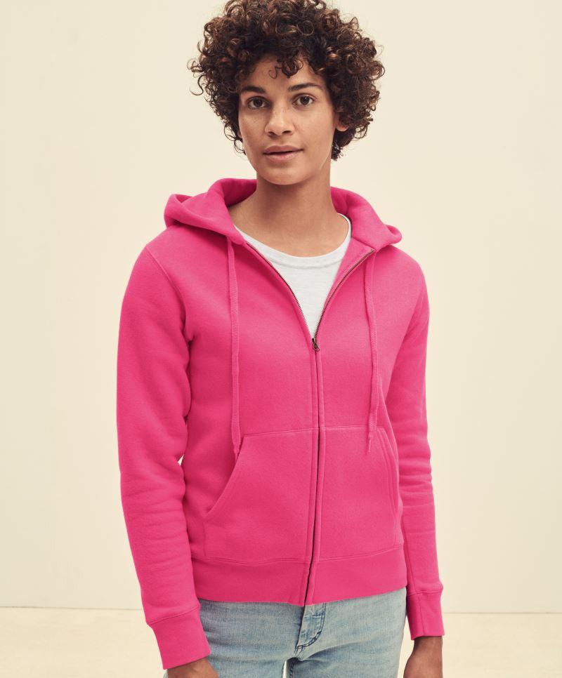 Ženski Pulover s Kapuco F.O.L.  Premium Lady-Fit Hooded Jacket - oblekanadom